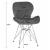 Scaun bucatarie/living, Artool, Nest, catifea, metal, bleumarin si auriu, 47x53x73 cm GartenVIP DiyLine