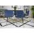 Scaun bucatarie/living, Artool, Nest, catifea, metal, bleumarin si auriu, 47x53x73 cm GartenVIP DiyLine