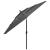 Umbrelă de grădină 3 niveluri, stâlp aluminiu, antracit, 3,5 m GartenMobel Dekor