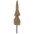 Umbrelă de grădină 3 niveluri, stâlp aluminiu, gri taupe, 3,5 m GartenMobel Dekor