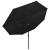 Umbrelă grădină cu 3 niveluri, stâlp aluminiu, negru, 3,5 m GartenMobel Dekor