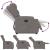 Fotoliu electric rabatabil cu ridicare, gri taupe, textil GartenMobel Dekor