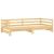 Pat extensibil de zi, 2x(90x200) cm, lemn masiv de pin GartenMobel Dekor
