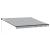 Copertină retractabilă antracit/alb, 4x3 m, textil/aluminiu GartenMobel Dekor