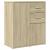 Dulapuri, 2 buc., stejar sonoma, 60x31x70 cm, lemn prelucrat GartenMobel Dekor