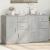 Dulapuri, 2 buc., gri beton, 60x31x70 cm, lemn prelucrat GartenMobel Dekor