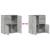 Dulapuri, 2 buc., gri beton, 60x31x70 cm, lemn prelucrat GartenMobel Dekor