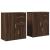 Dulapuri, 2 buc., stejar maro, 60x31x70 cm, lemn prelucrat GartenMobel Dekor