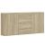 Dulapuri, 3 buc., stejar sonoma, 60x31x84 cm, lemn prelucrat GartenMobel Dekor