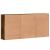 Dulapuri, 3 buc., stejar fumuriu, 60x31x84 cm, lemn prelucrat GartenMobel Dekor