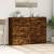 Dulapuri, 2 buc., stejar fumuriu, 60x31x84 cm, lemn prelucrat GartenMobel Dekor