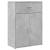 Comode, 2 buc., gri beton, 60x30x84 cm, lemn compozit GartenMobel Dekor