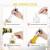 Set pulverizator de ulei sau oțet 100ml - 4buc Handy KitchenServ