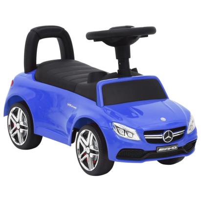 Mașinuță pentru primii pași Mercedes-Benz C63, albastru