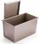 Formă de copt pâine antiaderentă cu capac, culoare auriu roz - 550g Handy KitchenServ
