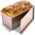 Formă de copt pâine antiaderentă cu capac, culoare auriu roz - 550g Handy KitchenServ