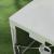Pavilion/foisor pentru gradina/terasa, cadru metalic, cu plasa de tantari, alb si negru, 3.95x2.95x2.55 m GartenVIP DiyLine