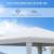 Pavilion pentru gradina/terasa, cadru metalic, pliabil, inaltime reglabila, alb, 2.7x2.7x2-2.54 m GartenVIP DiyLine