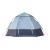 Cort camping, 3-4 persoane, impermeabil, cu copertina, husa, deschidere automata, gri, 260x150 cm GartenVIP DiyLine