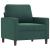 Set de canapele cu perne, 3 piese, verde închis, catifea GartenMobel Dekor