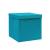 Cutii depozitare cu capace, 4 buc., albastru, 28x28x28 cm GartenMobel Dekor