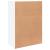 Dulapuri, 2 buc., alb, 60x31x84 cm, lemn prelucrat GartenMobel Dekor