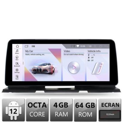 Navigatie dedicata Edotec BMW Seria 6 F06 masini cu EVO Android ecran 10.25" 4+64 4G BT CarStore Technology