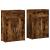 Comode, 2 buc., stejar fumuriu, 60x30x84 cm, lemn compozit GartenMobel Dekor