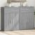 Dulapuri, 2 buc., gri sonoma, 60x30x84 cm, lemn prelucrat GartenMobel Dekor