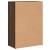 Dulapuri, 2 buc., stejar fumuriu, 60x30x84 cm, lemn prelucrat GartenMobel Dekor