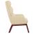 Scaun de relaxare, crem, material textil GartenMobel Dekor