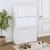 Pantofar, alb extralucios, 63x24x103 cm, lemn compozit GartenMobel Dekor