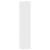 Pantofar, alb extralucios, 63x24x103 cm, lemn compozit GartenMobel Dekor