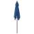 Umbrelă de grădină stâlp din lemn, albastru azur 198x198x231 cm GartenMobel Dekor