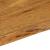 Blat masă cu margini naturale, 60x60x2,5 cm, lemn masiv mango GartenMobel Dekor