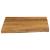 Blat masă cu margini naturale, 60x60x2,5 cm, lemn masiv mango GartenMobel Dekor