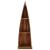 Dulap tip barcă, 39x27x127 cm, lemn masiv reciclat GartenMobel Dekor