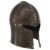 Coif cavaler medieval antic, jocuri pe roluri, argintiu, oțel GartenMobel Dekor