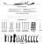 Lumini ambientale Audi A3 2021-2022  set complet control telefon sau sistem original CarStore Technology