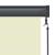 Jaluzea tip rulou de exterior, crem, 160 x 250 cm GartenMobel Dekor
