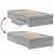Cadru de pat cu sertare gri sonoma 90x200 cm lemn prelucrat GartenMobel Dekor
