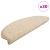 Covorașe scară 30 buc crem 65x21x4 cm GartenMobel Dekor