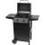 Gratar gradina, grill dreptunghiular, cu gaz, 2 arzatoare, cu roti, capac, rafturi, BBQ Andora GartenVIP DiyLine