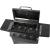 Gratar gradina, grill dreptunghiular, cu gaz, 4 arzatoare, cu roti, capac, rafturi, BBQ Malaga GartenVIP DiyLine