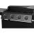 Gratar gradina, grill dreptunghiular, cu gaz, 4 arzatoare, cu roti, capac, rafturi, BBQ Malaga GartenVIP DiyLine