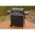 Gratar gradina, grill dreptunghiular, cu gaz, 4 arzatoare, cu roti, capac, rafturi, BBQ Malaga GartenVIP DiyLine