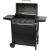 Gratar gradina, grill dreptunghiular, cu gaz, 4 arzatoare, cu roti, capac, rafturi, BBQ Malaga GartenVIP DiyLine