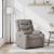 Fotoliu rabatabil, gri taupe, material textil GartenMobel Dekor