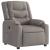Fotoliu rabatabil, gri taupe, material textil GartenMobel Dekor