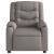 Fotoliu rabatabil, gri taupe, material textil GartenMobel Dekor